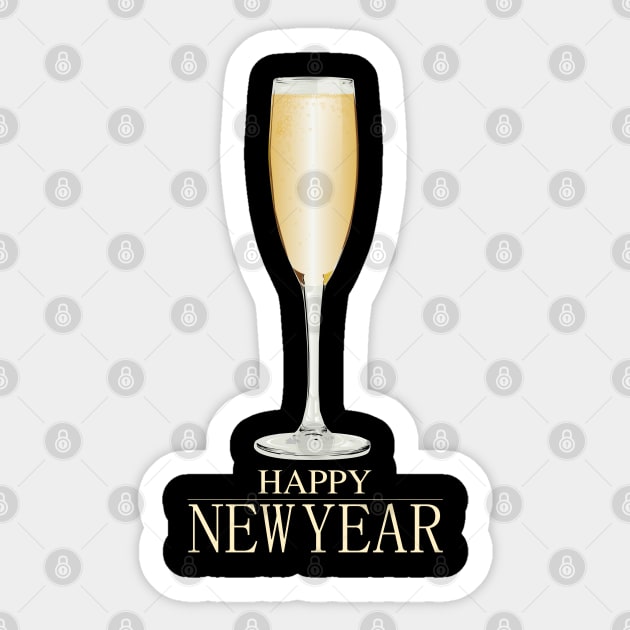 Happy New Year! Sticker by adamzworld